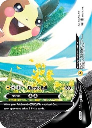 Morpeko V-UNION (SWSH218) [Sword &amp; Shield: Black Star Promos] 