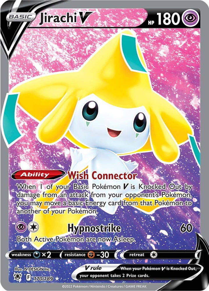 Jirachi V (170/189) [Sword &amp; Shield: Astral Radiance] 