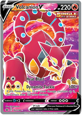 Volcanion V (162/198) [Sword &amp; Shield: Chilling Reign] 