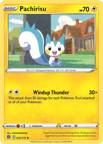 Pachirisu (052/172) [Sword &amp; Shield: Brilliant Stars] 