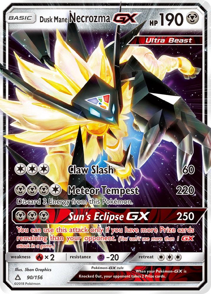 Dusk Mane Necrozma GX (90/156) [Sun &amp; Moon: Ultra Prism] 