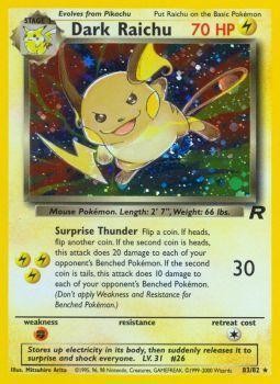 Darth Raichu (83/82) [Team Rocket Unlimited] 