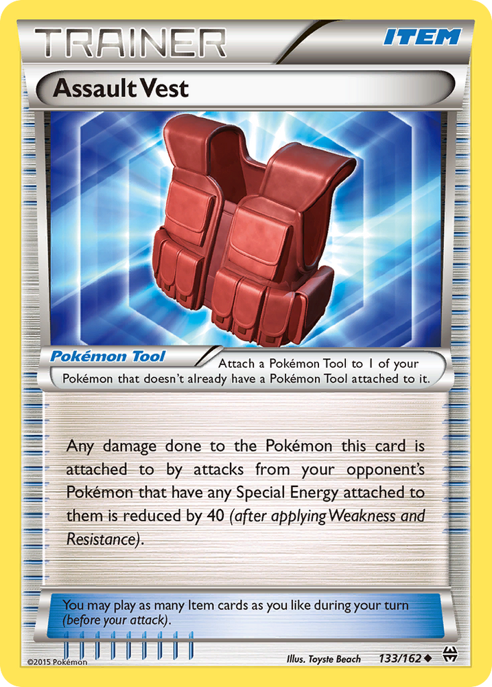 Assault Vest (133/162) [XY:BREAKthrough] 