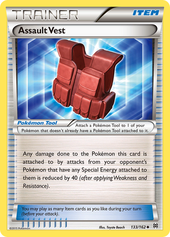 Assault Vest (133/162) [XY:BREAKthrough] 