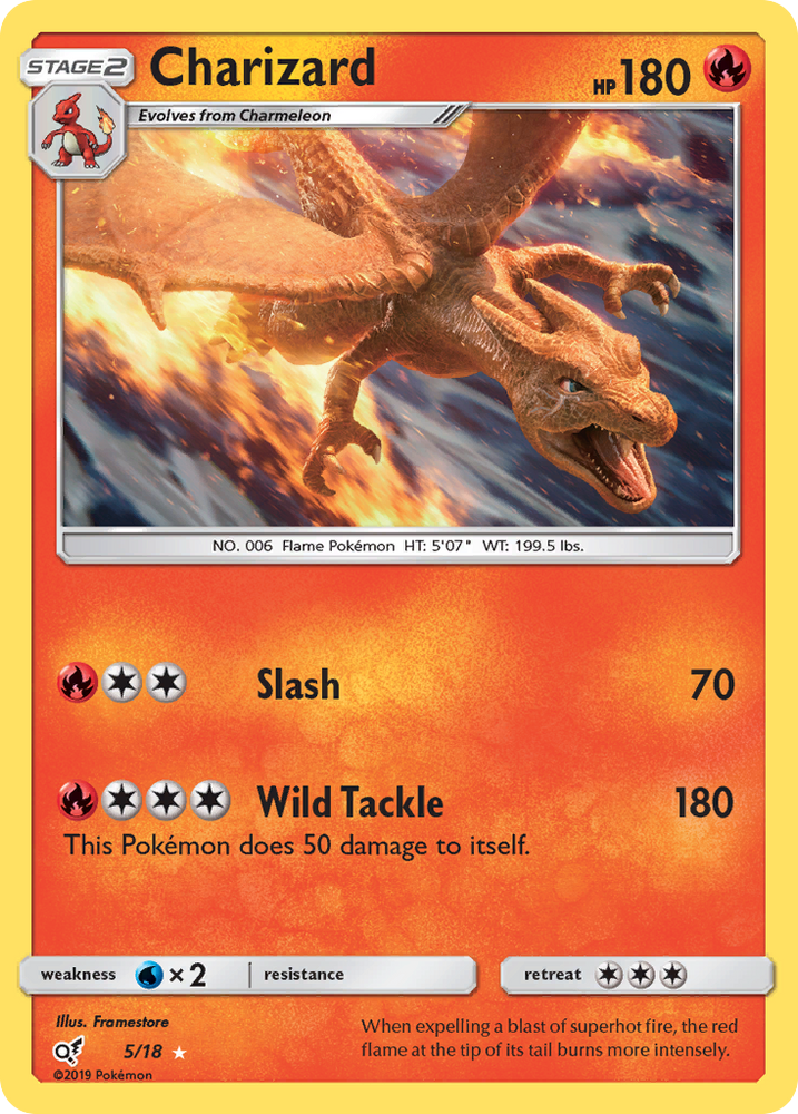 Charizard (5/18) [Sun &amp; Moon: Detective Pikachu] 