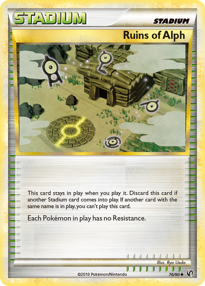 Ruins of Alph (76/90) [HeartGold &amp; SoulSilver: Undaunted] 