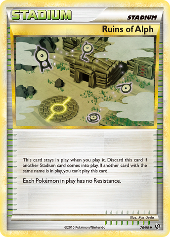 Ruins of Alph (76/90) [HeartGold &amp; SoulSilver: Undaunted] 