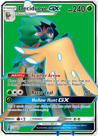 Decidueye GX (SM37) [Sun &amp; Moon: Black Star Promos] 