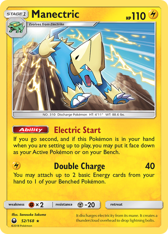 Manectric (52/168) [Sun &amp; Moon: Celestial Storm] 