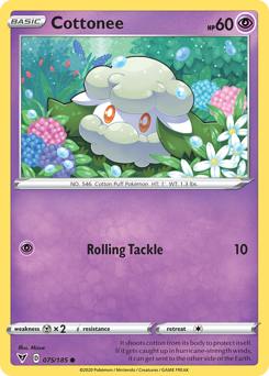 Cottonee (075/185) [Sword &amp; Shield: Vivid Voltage] 