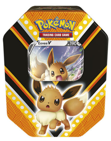 Sword &amp; Shield - V Powers Tin (Eevee V) (International Version) 