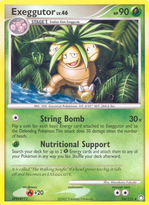 Exeggutor (24/123) [Diamond &amp; Pearl: Mysterious Treasures] 