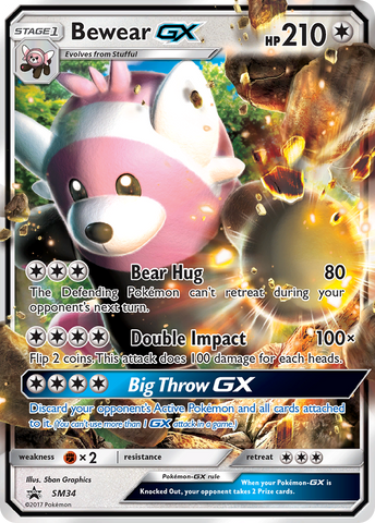 Bewear GX (SM34) [Sun &amp; Moon: Black Star Sale] 