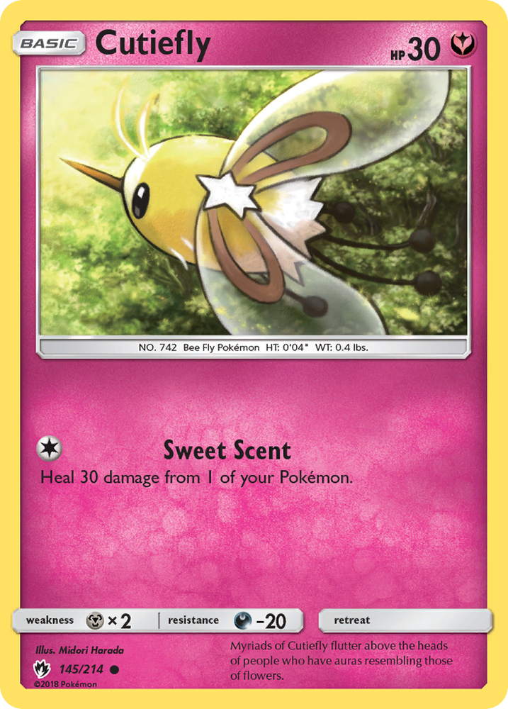 Cutiefly (145/214) [Sun &amp; Moon: Lost Thunder] 
