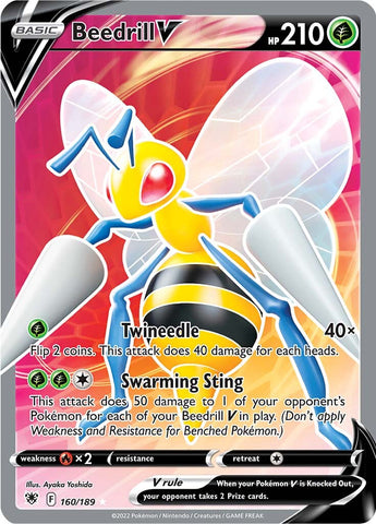 Beedrill V (160/189) [Sword &amp; Shield: Astral Radiance] 