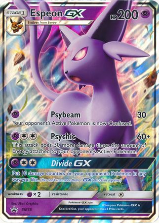 Espeon GX (SM35) (Jumbo Card) [Sun &amp; Moon: Black Star Promos] 