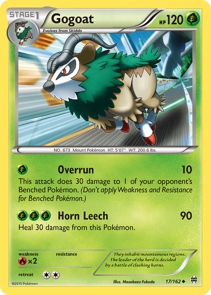 Gogoat (17/162) [XY:BREAKthrough] 