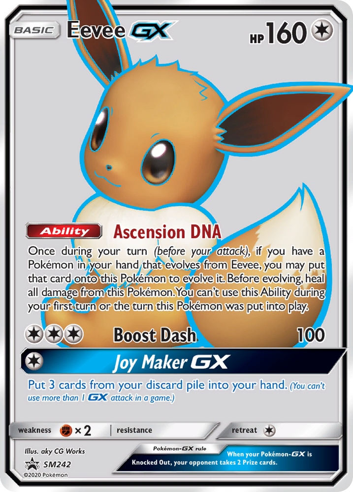 Eevee GX (SM242) [Sun &amp; Moon: Black Star Promos] 