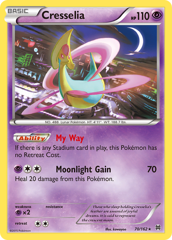 Cresselia (70/162) [XY:BREAKthrough] 