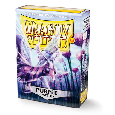 Dragon Shield: Standard 60ct Sleeves - Purple (Matte)