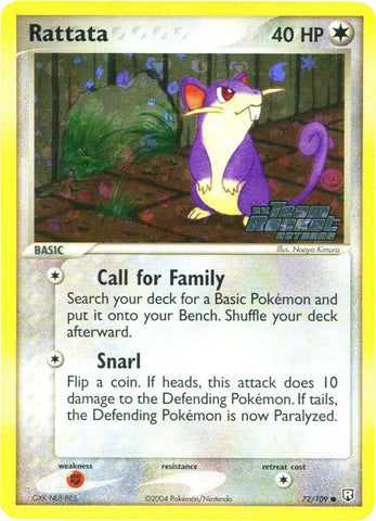 Rattata (72/109) (Stamped) [EX: Team Rocket Returns]