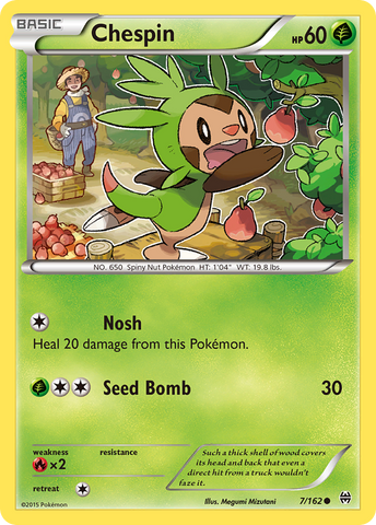 Chespin (7/162) [XY:BREAKthrough] 