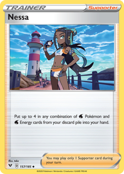 Nessa (157/185) [Sword &amp; Shield: Vivid Voltage] 