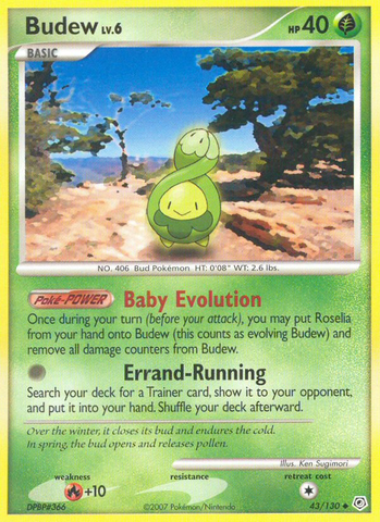 Budew (43/130) [Diamond &amp; Pearl: Base Set] 