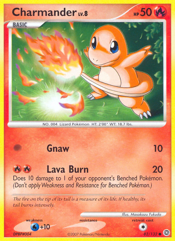Charmander (82/132) [Diamond &amp; Pearl: Secret Wonders] 