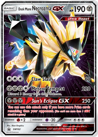 Dusk Mane Necrozma GX (SM102) [Sun &amp; Moon: Black Star Promos] 