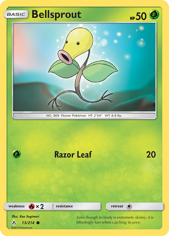 Bellsprout (13/214) [Sun &amp; Moon: Unbroken Bonds] 