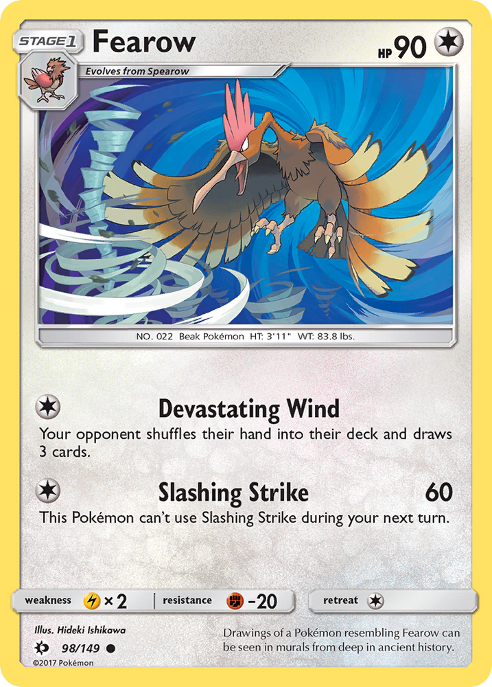 Fearow (98/149) [Sun &amp; Moon: Base Set] 