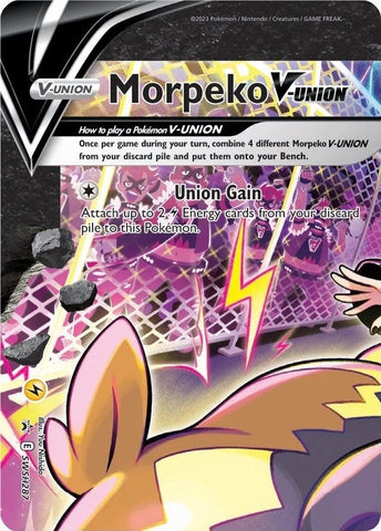 Morpeko V-Union (SWSH287) [Sword &amp; Shield: Black Star Promos] 