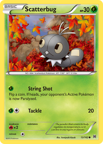 Scatterbug (13/162) [XY:BREAKthrough] 